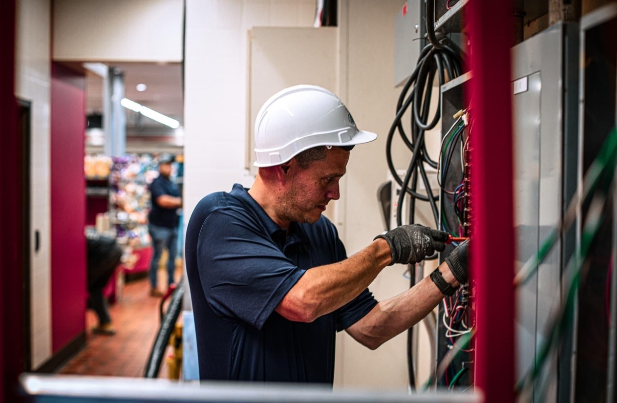 Electrical panel work